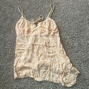 Rip Curl Cream Floral Tank Top